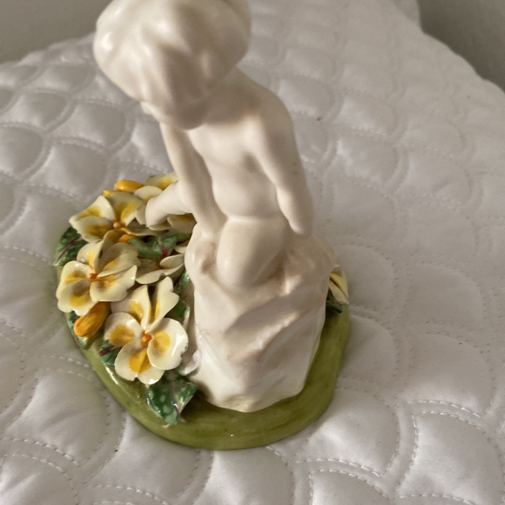 VERY RARE - Antique ROYAL DOULTON Child Figure Study| PRIOR TO WWI Art Deco - Picture 2 of 7